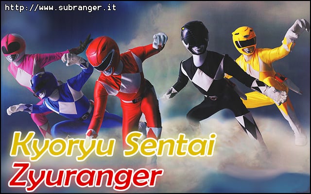 Download Kyoryu Sentai Zyuranger Italian Sentai Subranger